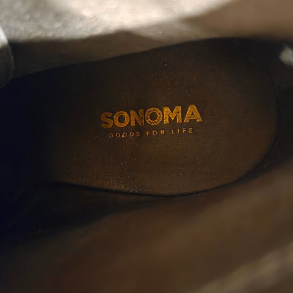 Olive Green Faux Suede Boots - Picture 5 of 5